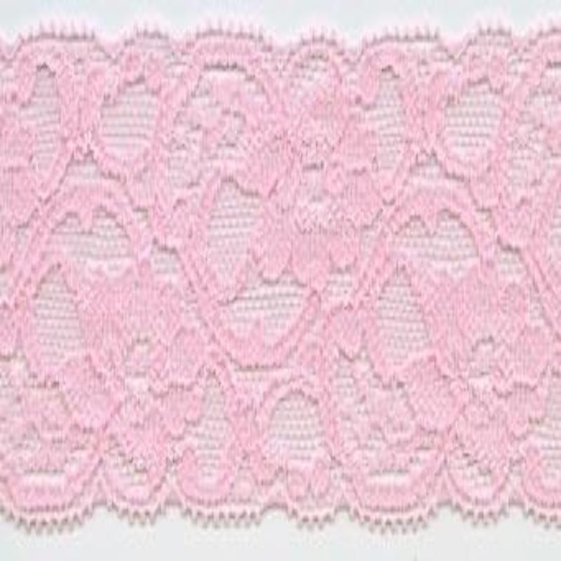 Elastic lace 55mm rose