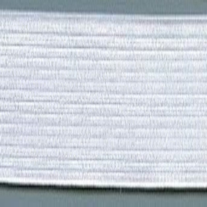 Elastic ribbon white 25mm