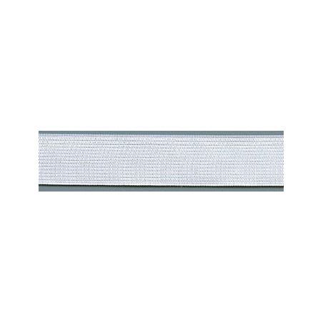 Élastique blanc 25 mm