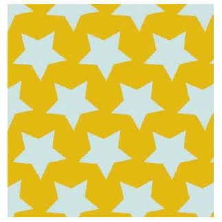 Coton - Moutarde Witney Giant Stars