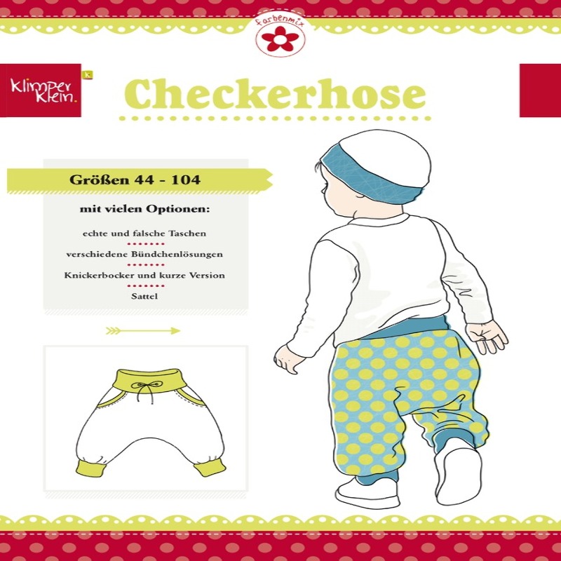 Klimperklein checkered trousers