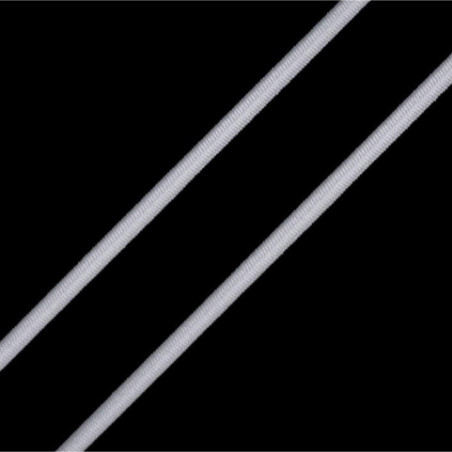Rubber cord 2mm white