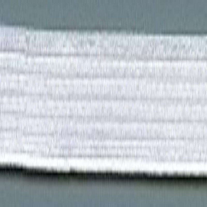 Elastic ribbon white 10mm