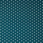 Cotton poplin - stars petrol (v)