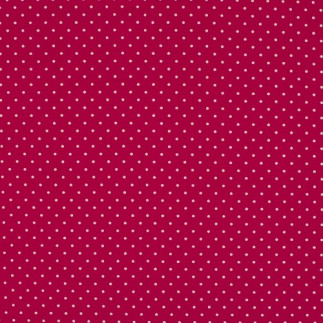 Cotton - dots fuchsia / white