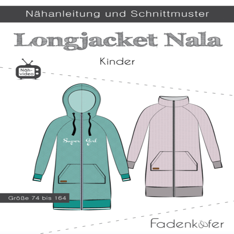Fadenkäfer - Veste longue Nala Kids