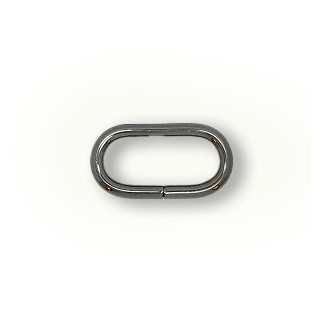 Oval ring 30mm gunmetal