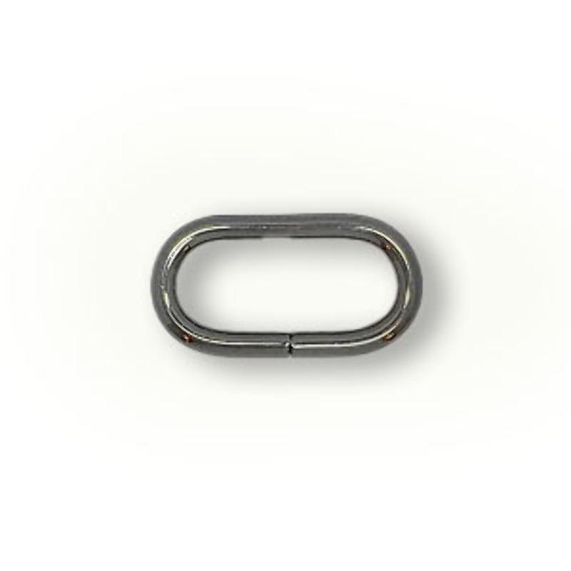 Oval ring 30mm gunmetal