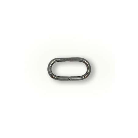 Oval ring 30mm gunmetal