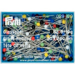 Prym glass head pin colored