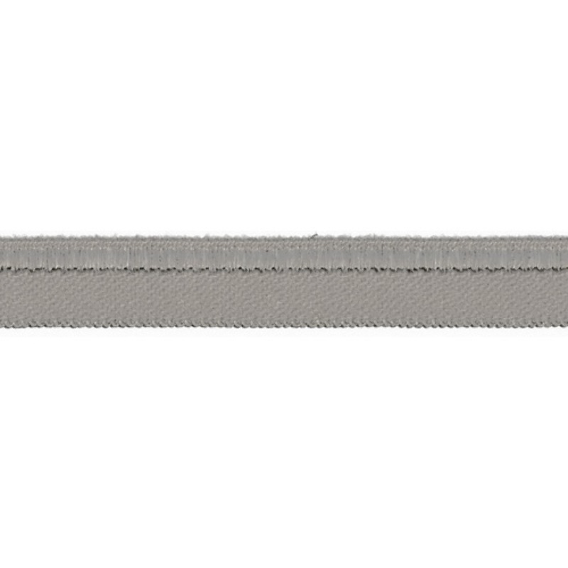 Elastic piping - silver grey (qt)
