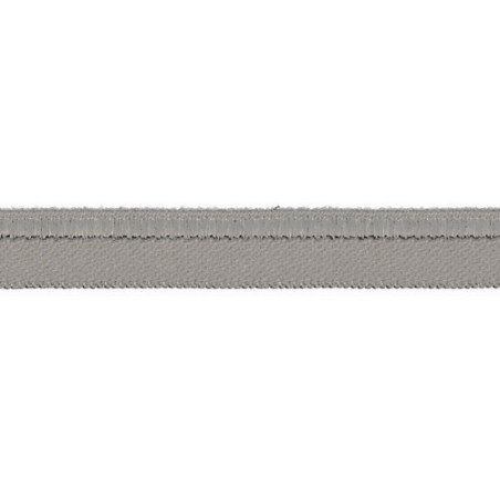 Elastic piping - silver grey (qt)