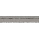 Elastic piping - silver grey (qt)