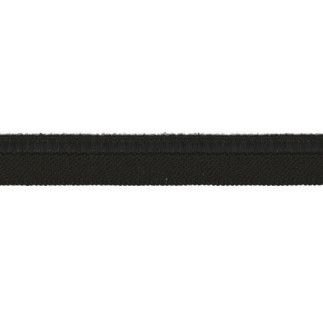 Elastic piping - black (qt)