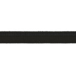 Piping cord elastic - black (qt)