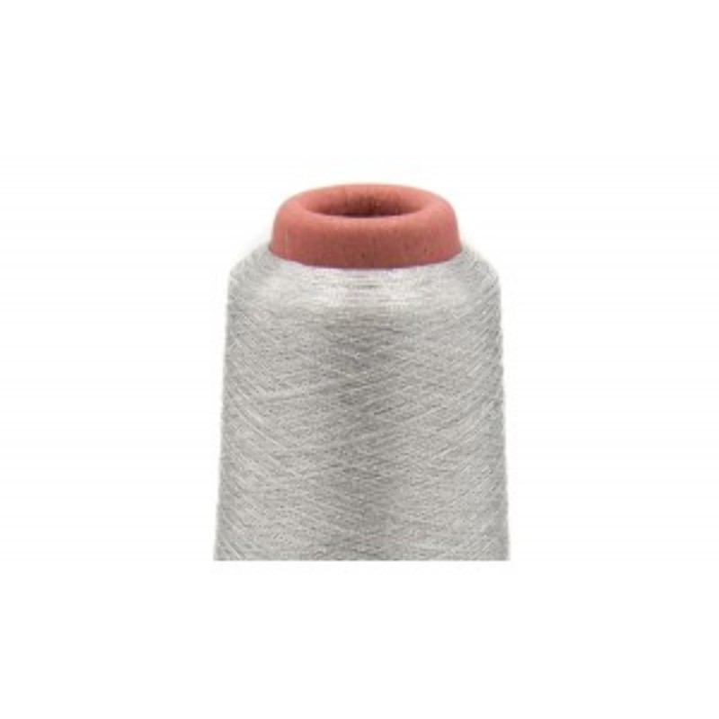 Overlock cones metallic silver (Q561)