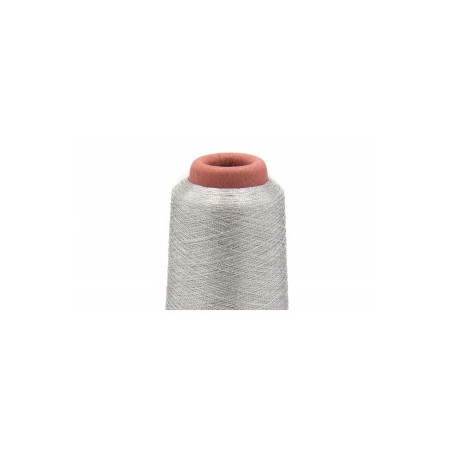 Overlock Konen metallic silver (Q561)