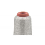 Overlock cones metallic silver (Q561)