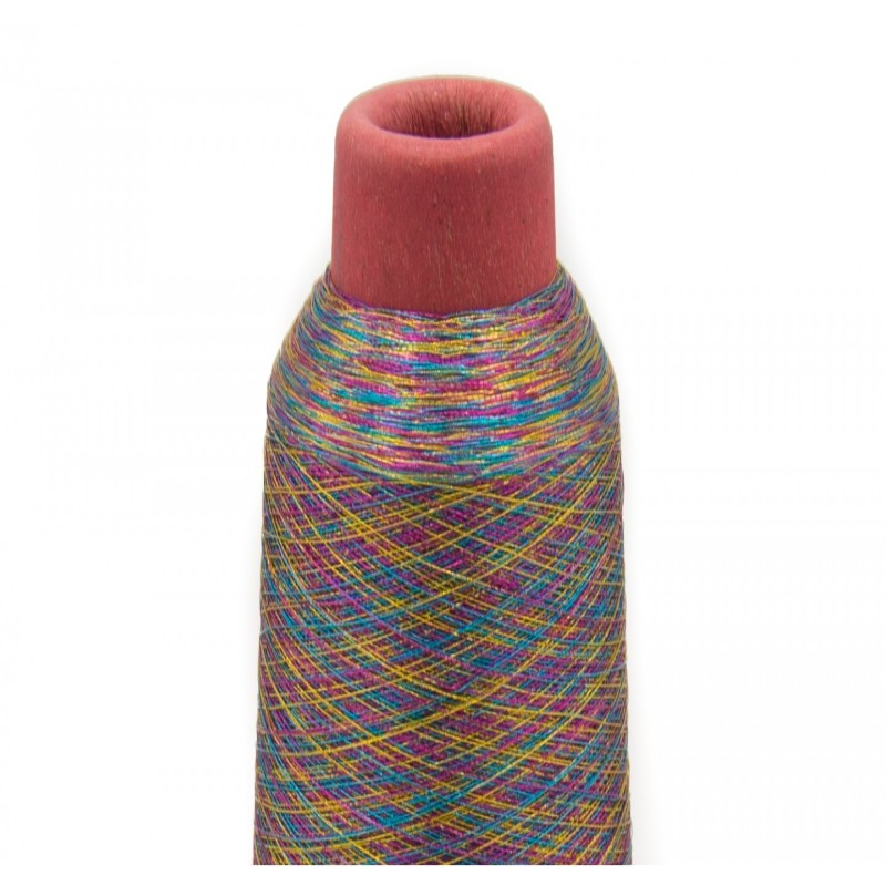 Overlock cones metallic rainbow (Q599)