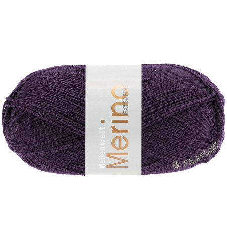 Lana Grossa - Meilenweit 100 extrafin dark violet (2411)