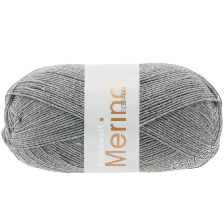 Lana Grossa - Meilenweit 100 extrafin light grey melange (2404)