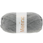 Lana Grossa - Meilenweit 100 extrafin light grey melange (2404)