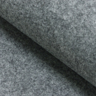 Textilfilz 3mm hellgrau melange (SW)