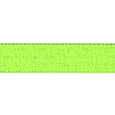 Elastic band - 25mm neon yellow (qt)