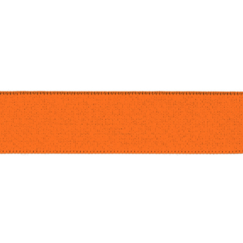 Elastic band - 25mm neon orange (qt)