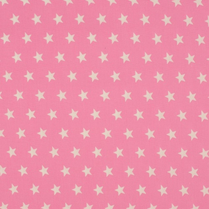 Baumwolle - Sternchen rosa