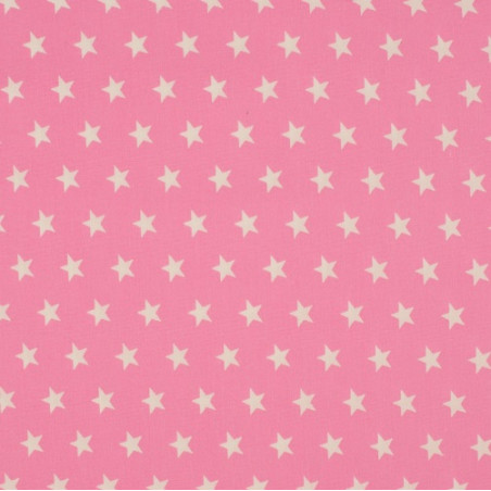 Baumwolle - Sternchen rosa