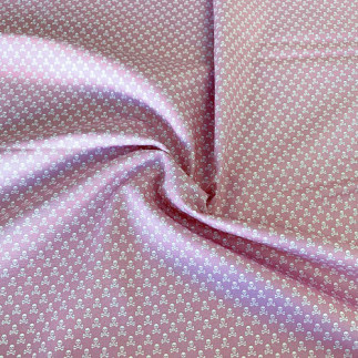 Cotton - Mini Skulls dusty pink (HeiQ)