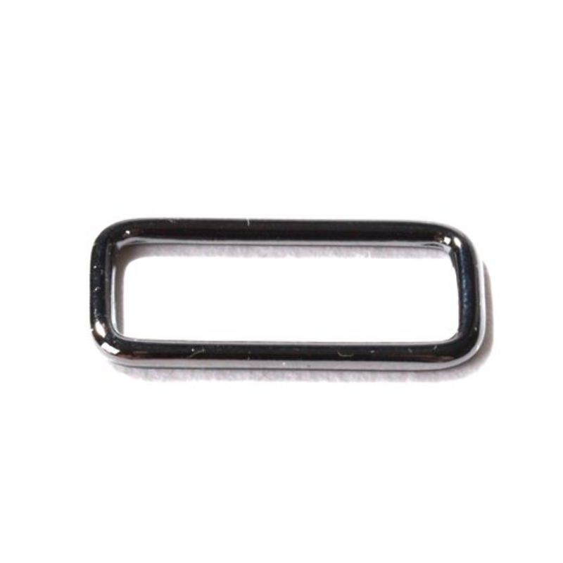 Bague carrée 25 mm argent