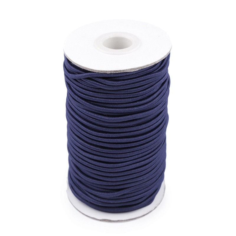Cordon en caoutchouc marin 3 mm