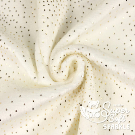 Nicki - Kullaloo Sparkle laine blanche - 100 x 75 cm