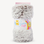 Nicki - Kullaloo Shaggy dip-dye mokka 15 mm - 100 x 75 cm