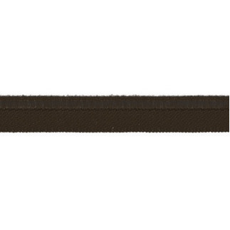 Elastic piping - brown (qt)