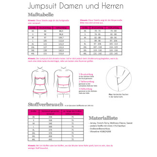 Fadenkäfer - Jumpsuit for women and men