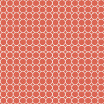 coton tissé biologique - Bagues Mona Luna corail
