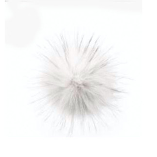 Pompon en fausse fourrure - Brouillard de raton laveur