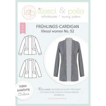 lillesol women No.52 Frühlings-Cardigan