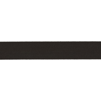 Elastic edging tape black (qt)