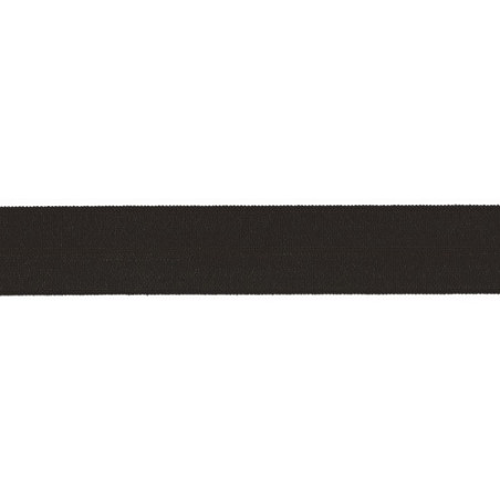 Elastic edging tape black (qt)