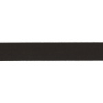 Bias tape elastic black (qt)