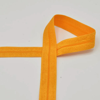 Elastic edging tape jacquard corn yellow (qt)