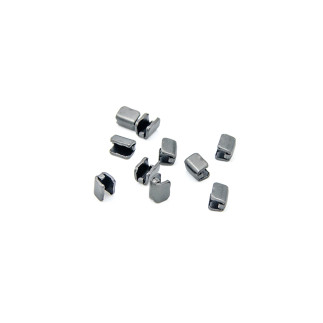 End pieces/stoppers 8mm for jacket zipper