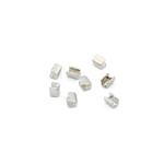 End pieces/stoppers 8mm for jacket zipper
