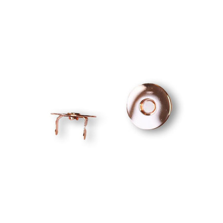 Bouton magnétique pour insertion 18 mm cuivre