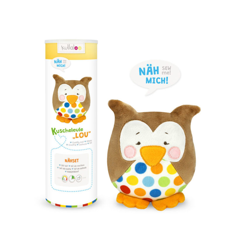 Ensemble de matériel Kullaloo hibou « LOU » marron
