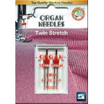 Aiguilles jumelées Organ Twin Stretch 2,5